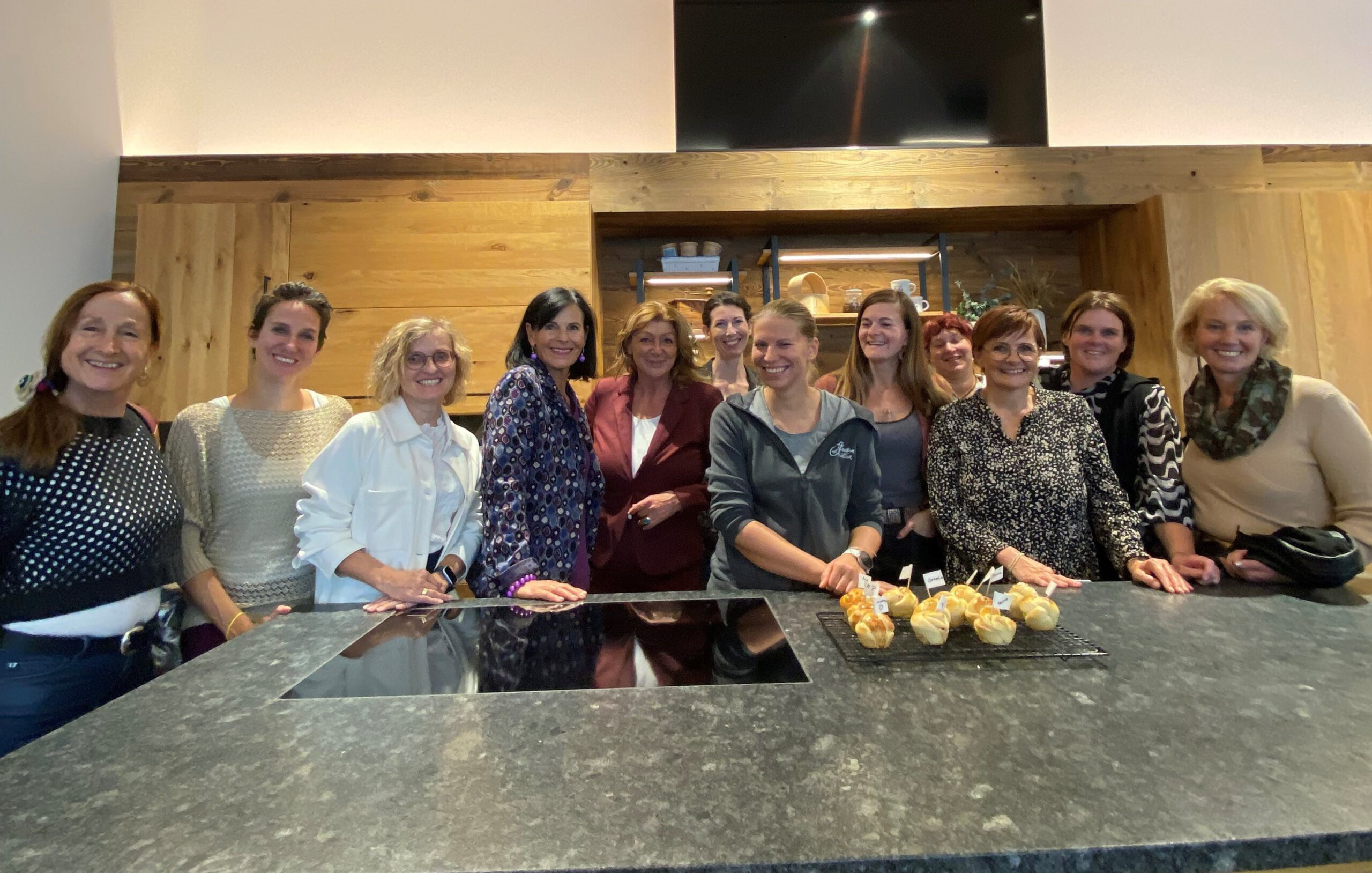 Netzwerktreffen beim „Backen mit Christina“